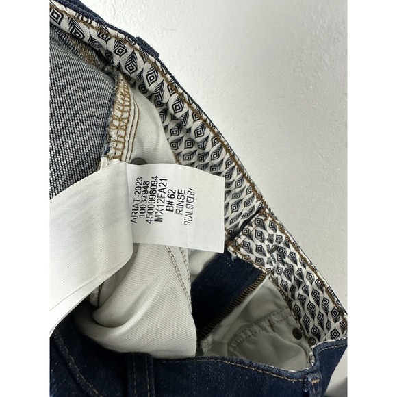 Ariat Real Jeans Womens 29 Blue Medium Wash Flare Cowgirl Denim Stretch Shelby - Picture 5 of 5